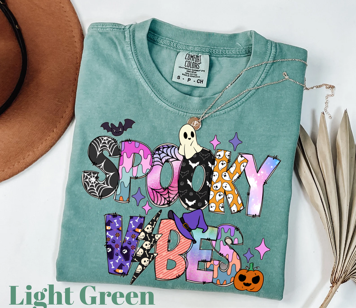 Spooky Vibes,Halloween Shirts(QS893)