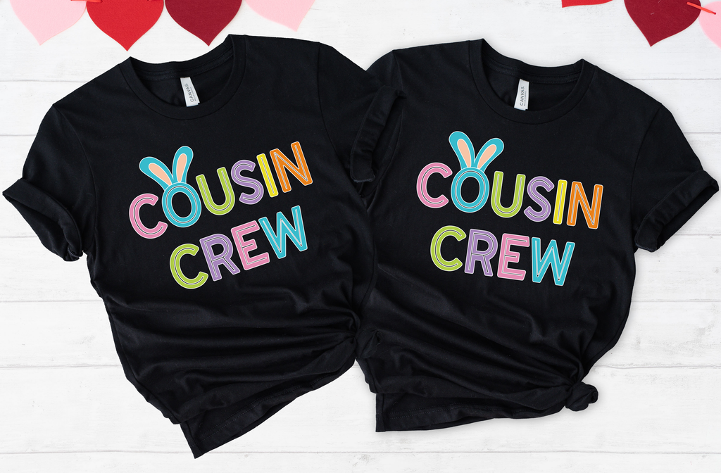 Cousin Crew,Bunny Easter Shirts(QS1220)