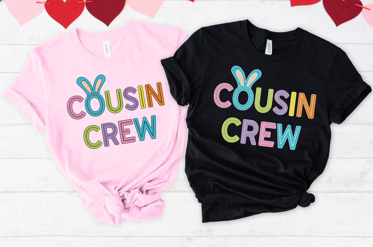 Cousin Crew,Bunny Easter Shirts(QS1220)