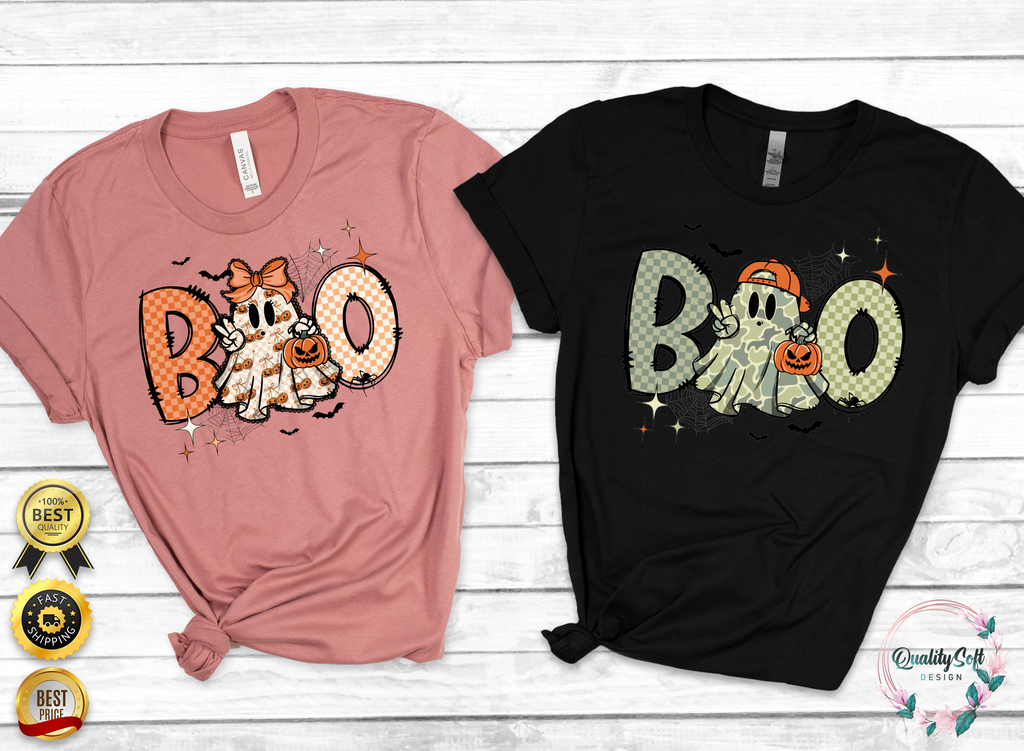 Halloween,Boo Shirts,Ghost(QS1483)