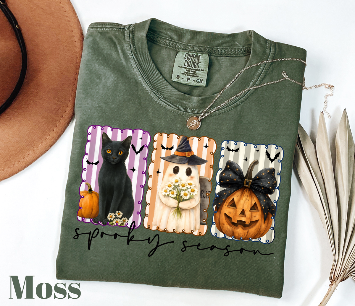 Vintage Spooky Season,Halloween Shirts(QS871)