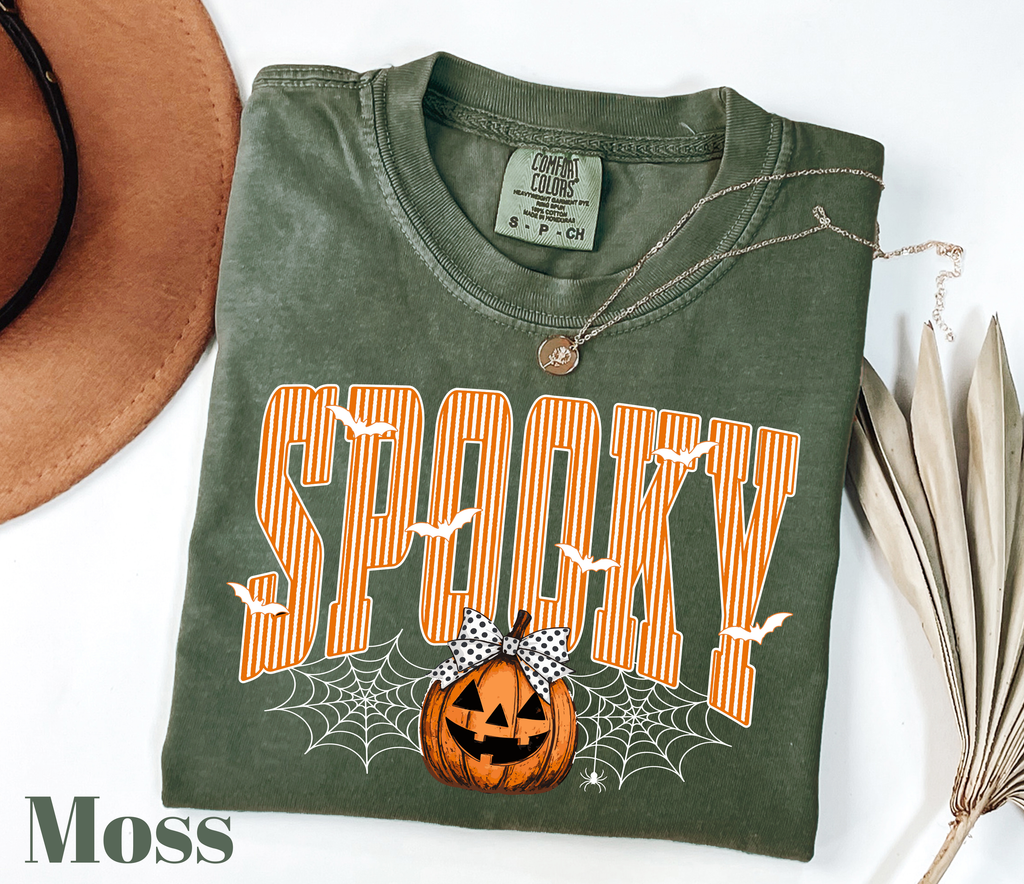 Spooky,Halloween Pumpkin Shirt(QS1446)