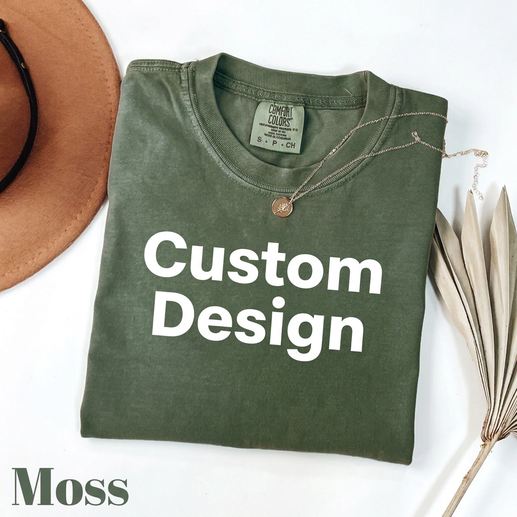 Customizable,Personalized Comfort Color Shirts