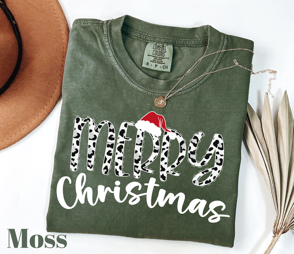 Merry Christmas,Santa hat Shirts(QS1453)