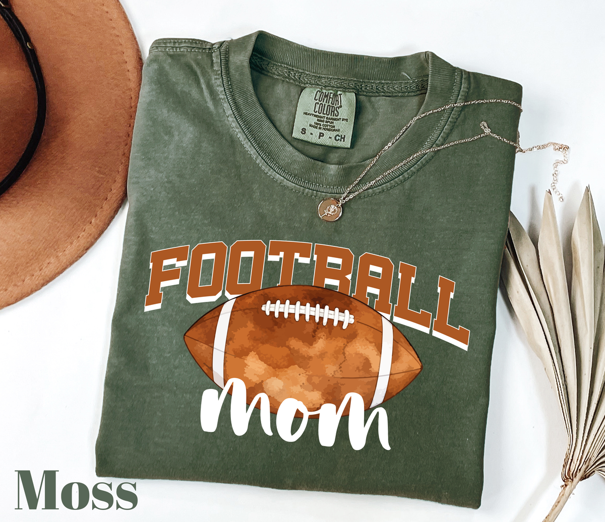 Football Mom Shirts,Sports for Her(QS1524)