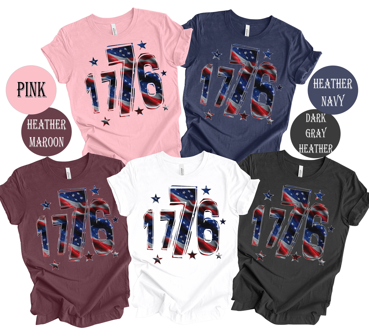 Independence Day,1776 Shirts(QS1362)