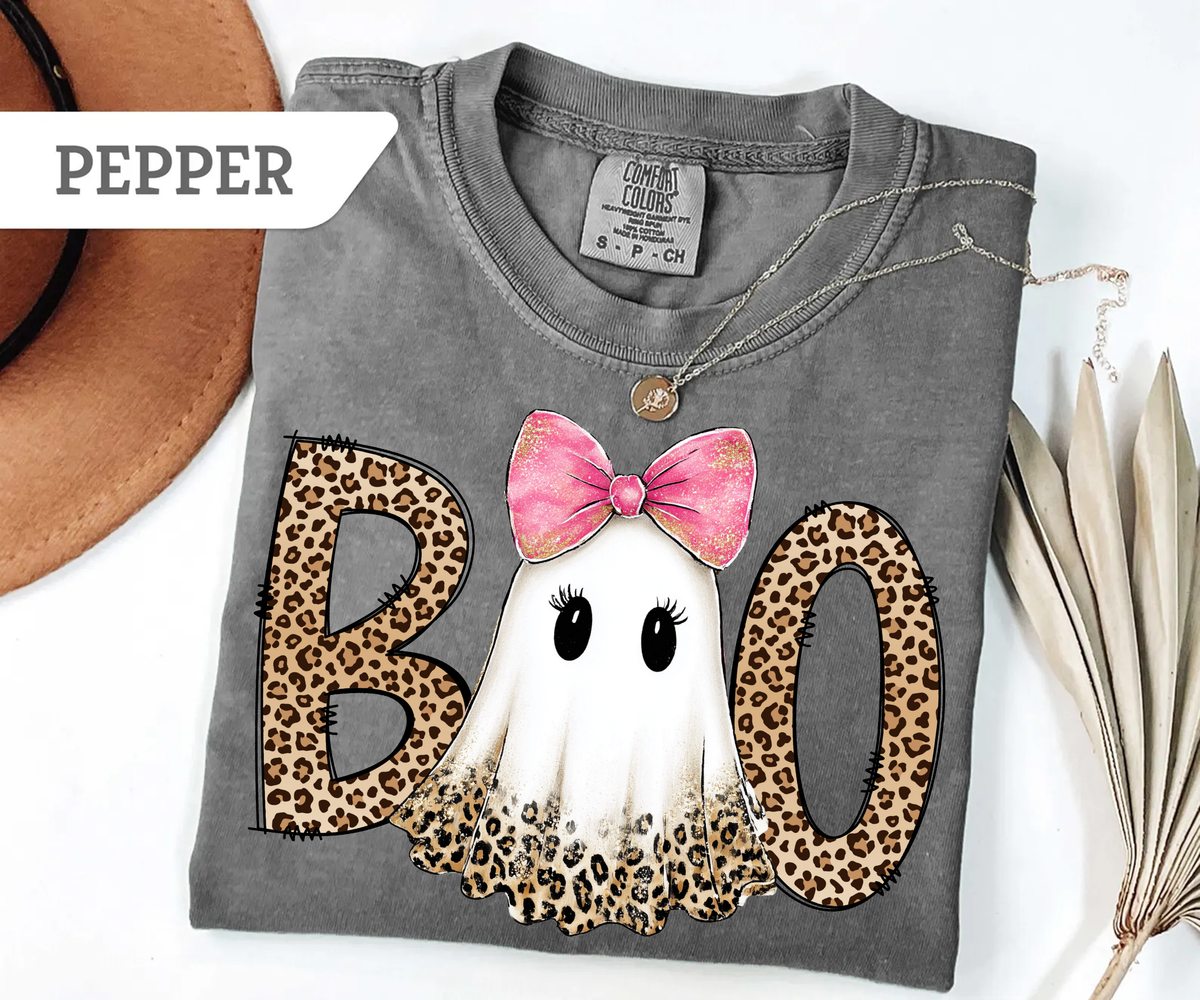 Halloween,Ghost Shirts,Boo(QS1476)
