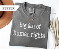Fan of Human Rights,Funny Shirts,(QS1234)
