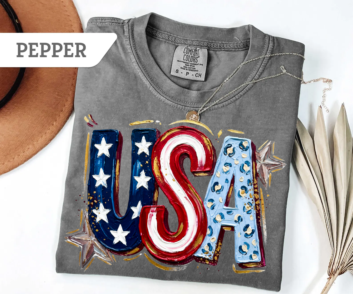 Flag USA,Independence Shirts(QS1415)
