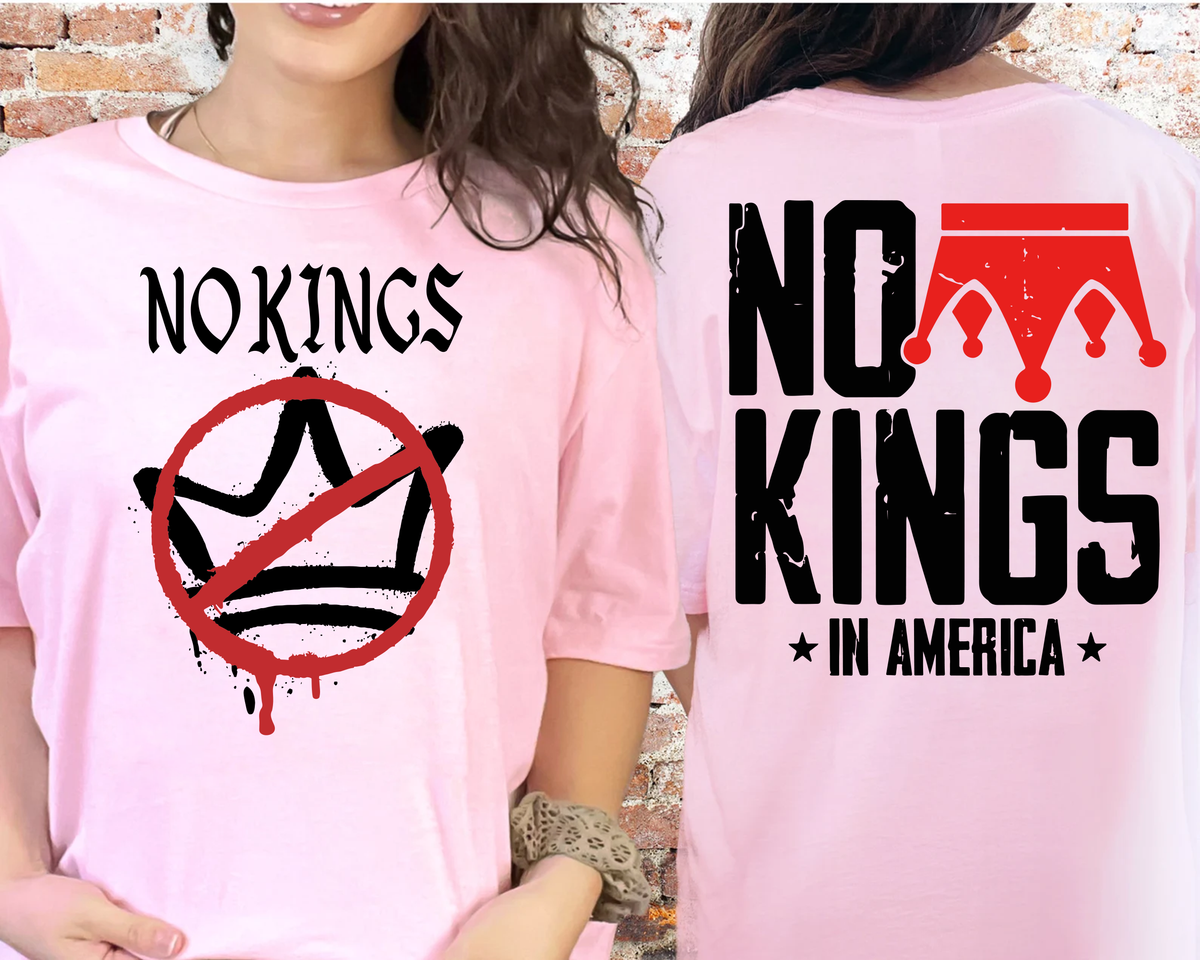No Kings,Funny Shirts(QS1108)