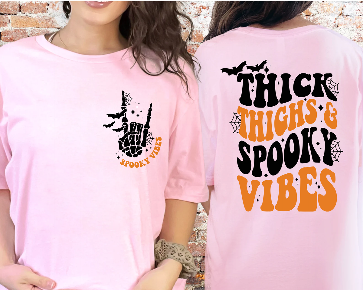 Spooky Vibes,Halloween Shirts(QS1025)
