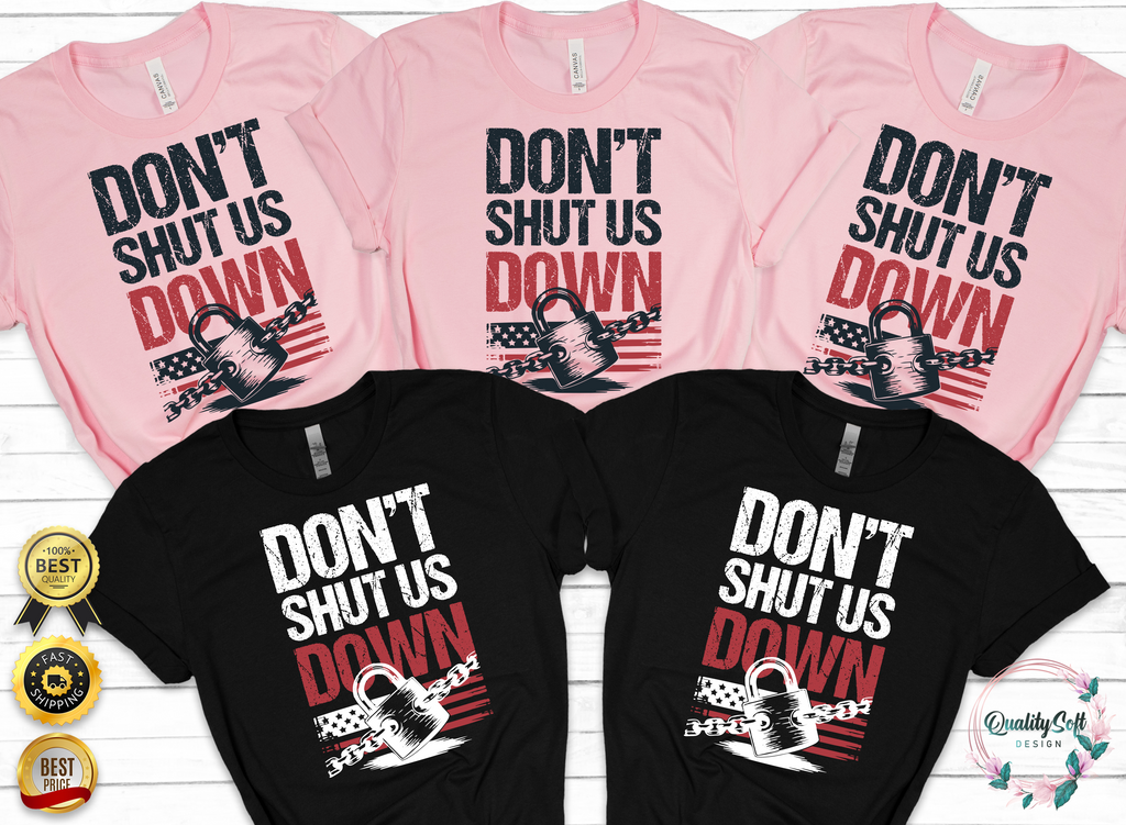 No Shutdown,Funny Shirts(QS1082)