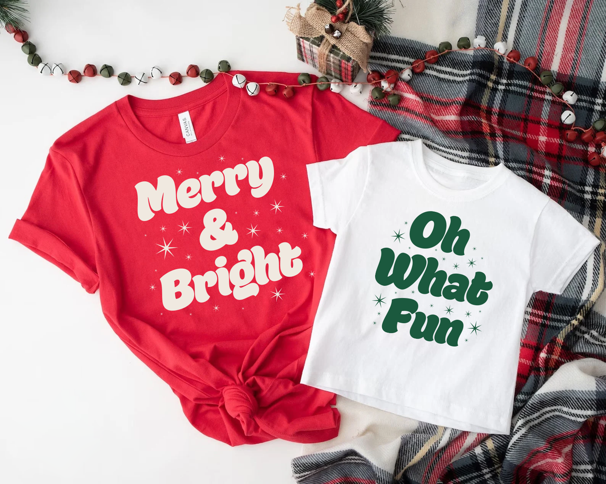 (Customizable)Merry Sayings,Christmas Shirts(QS1113)