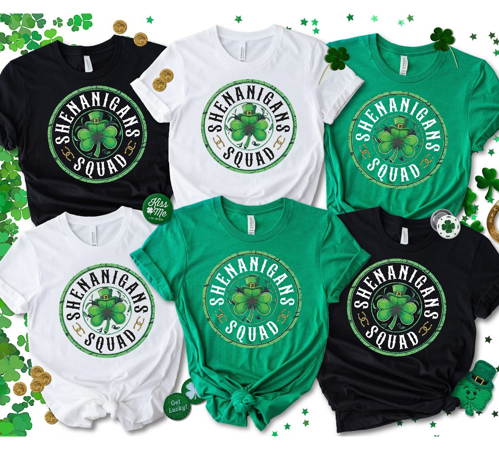 Shenanigans Squad,St Patricks Day Shirts(QS1285)