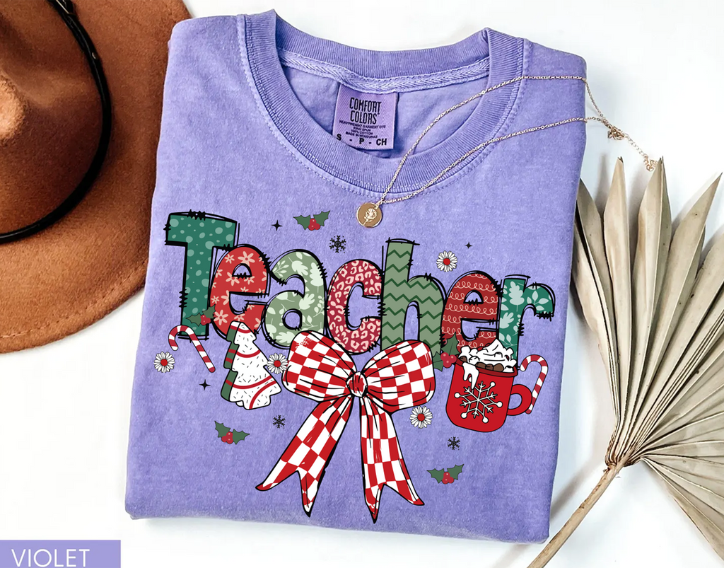Festive Teacher,Work Shirts(QS1018)