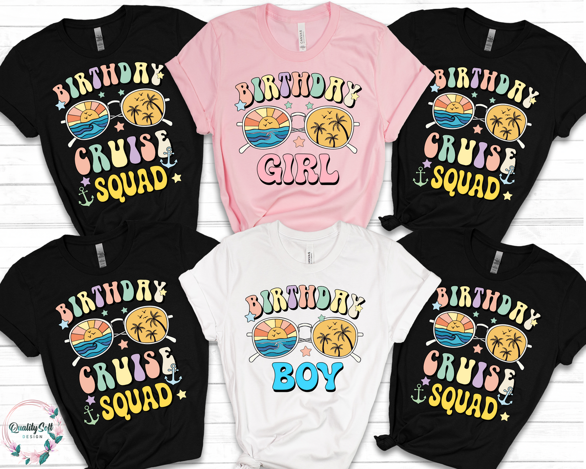 (Customizable)Birthday Cruise,Vacation Shirt(QS1346)