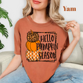 Comfort color Pumpkin Shirt, halloween pumpkin cute shirt,(QS1539)