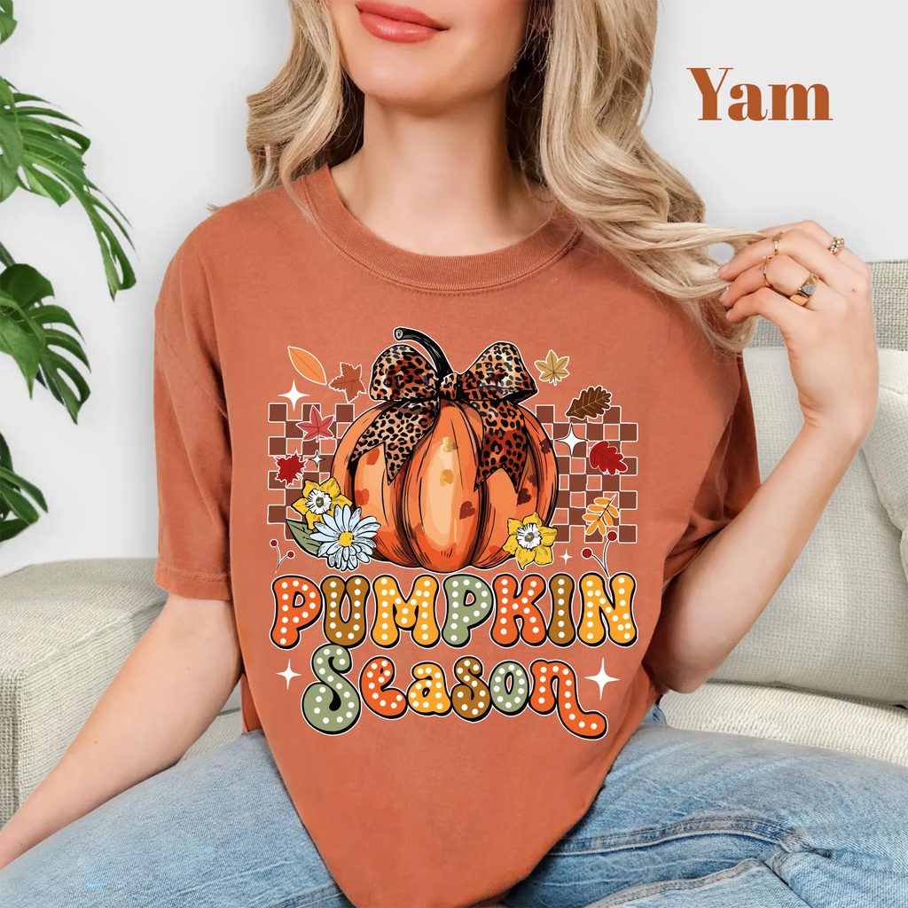 Pumpkin Season,Fall Shirts(QS1019)