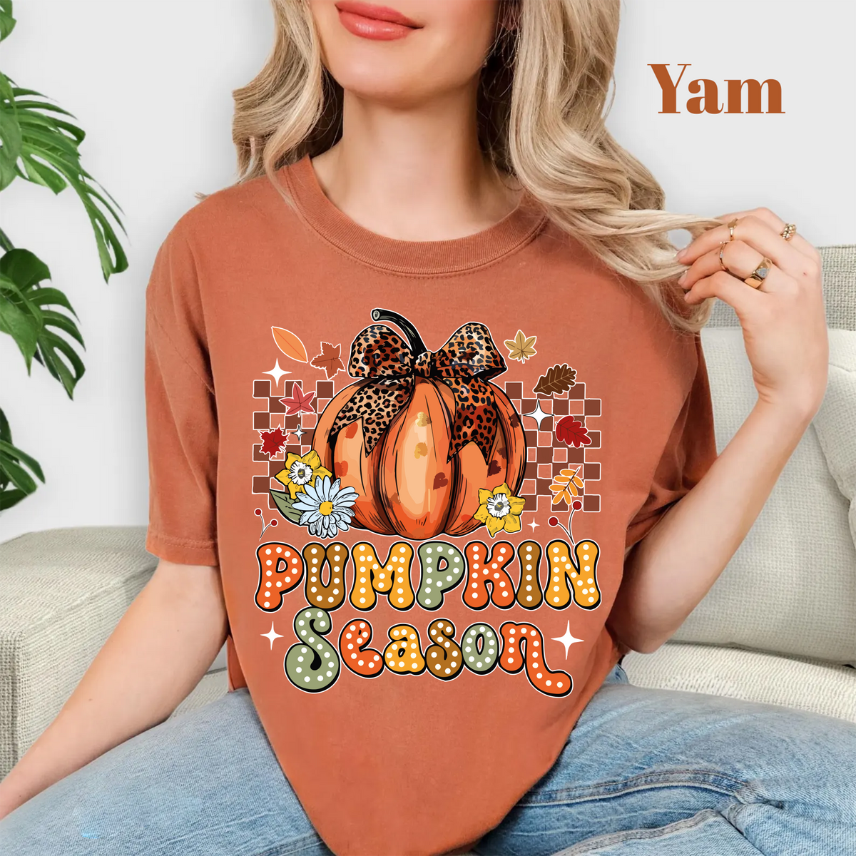Pumpkin Season,Fall Shirts(QS1019)