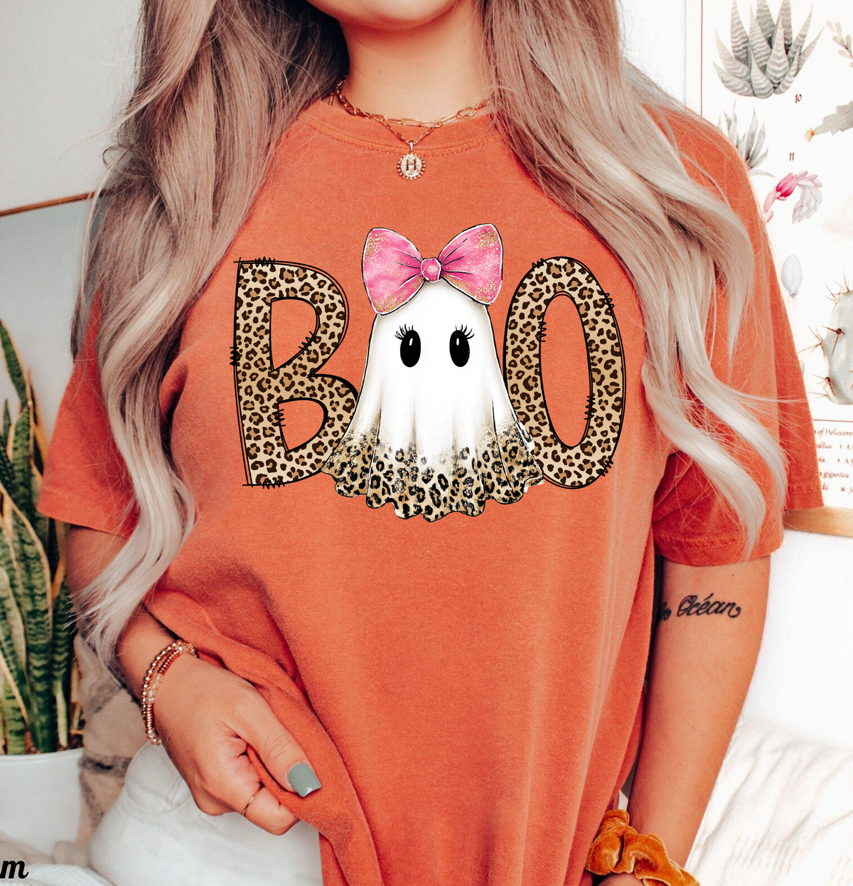 Halloween,Ghost Shirts,Boo(QS1476)
