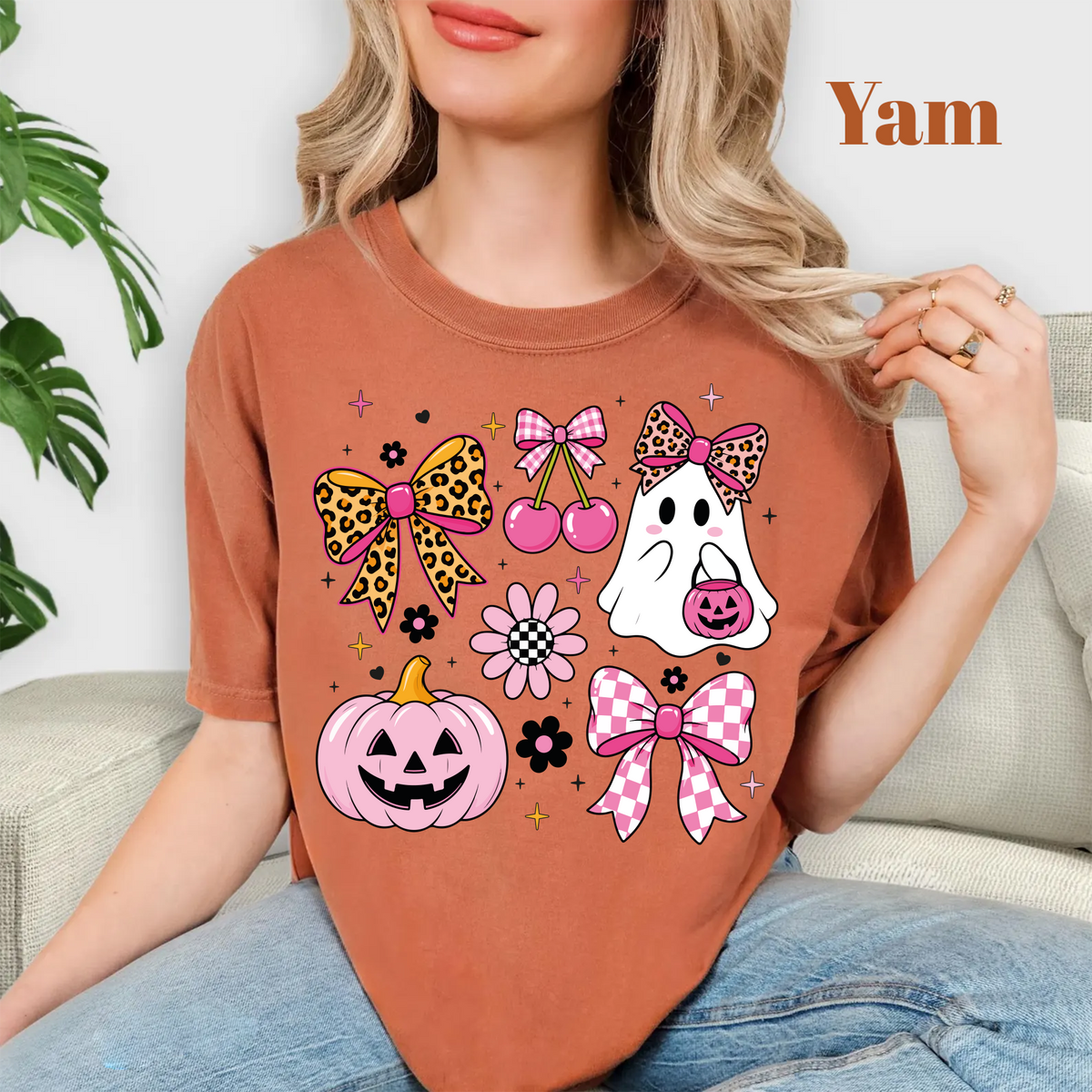 Halloween,Ghost and Pumpkin Shirts(QS1506)